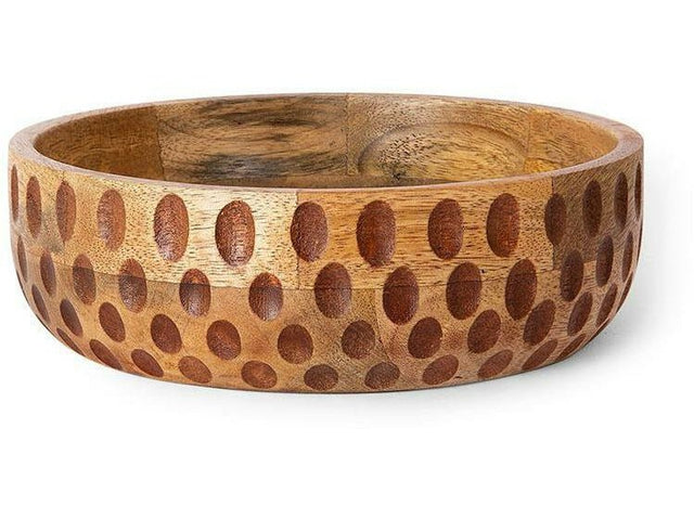 Honeycomb Wood Bowl (Medium) - Silken