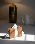 Moon Mist Wood And Epoxy Napkin Holder - Silken