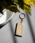 Moon Mist Wood - Epoxy Keychain - Silken