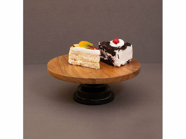 Solid Wood Cake Stand - Silken