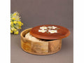 Wood Handpainted Roti Box - Silken